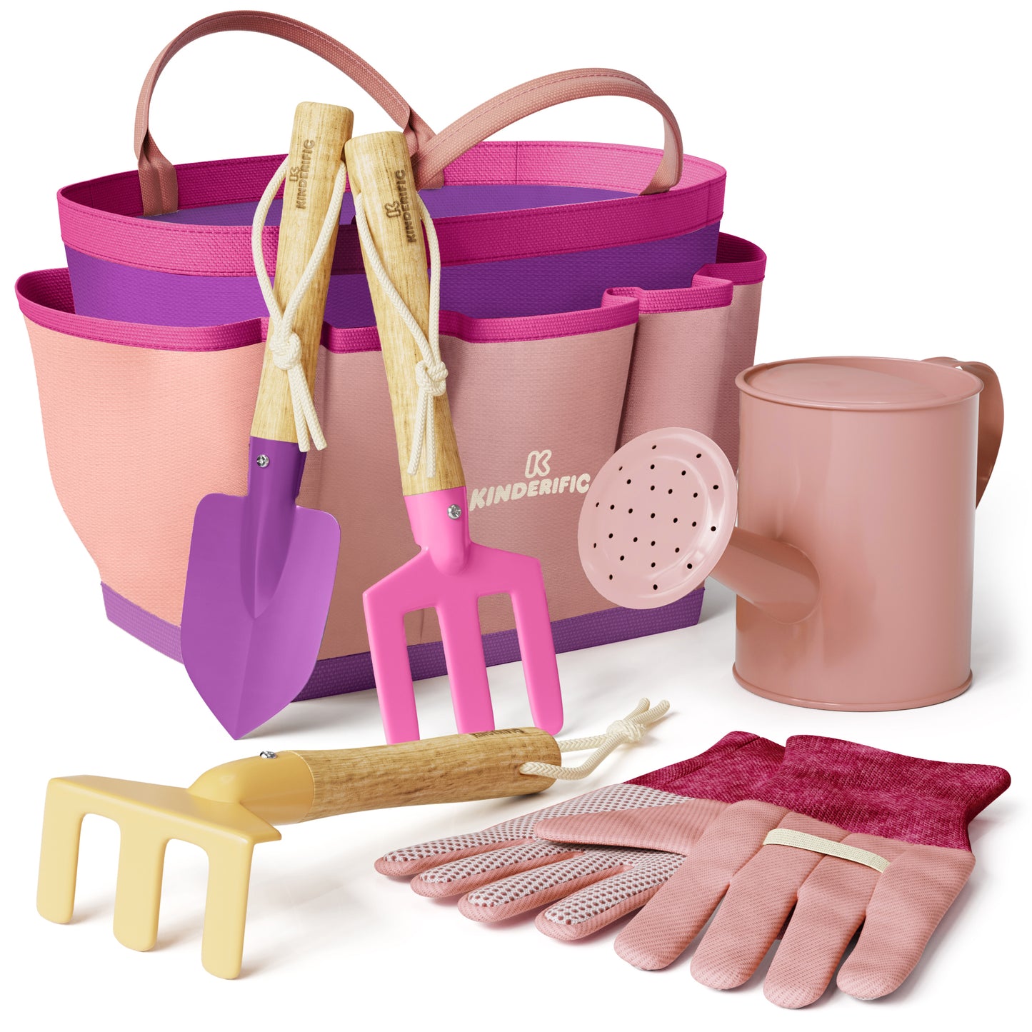 KIDS GARDENING SET, PRINCESS PINK