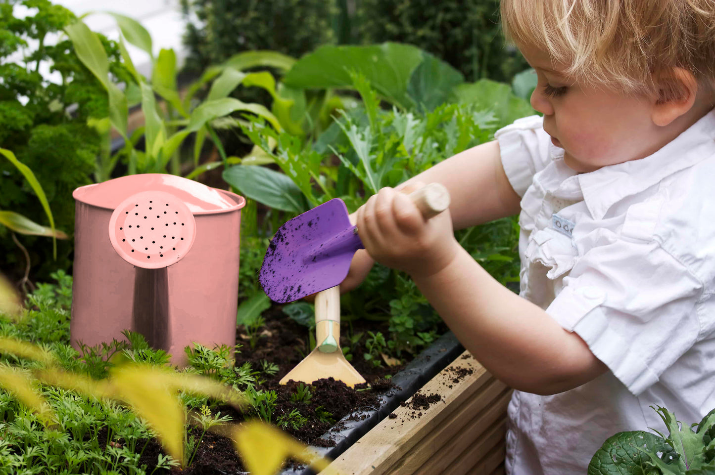 KIDS GARDENING SET, PRINCESS PINK